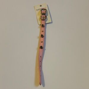 10” Pink Studded Dog Collar/Cat Collar